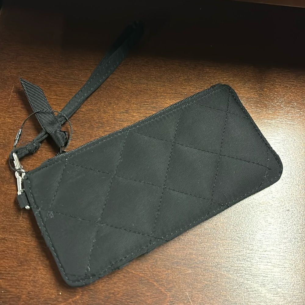 NWT Black 🖤 Vera Bradley black wallet clutch